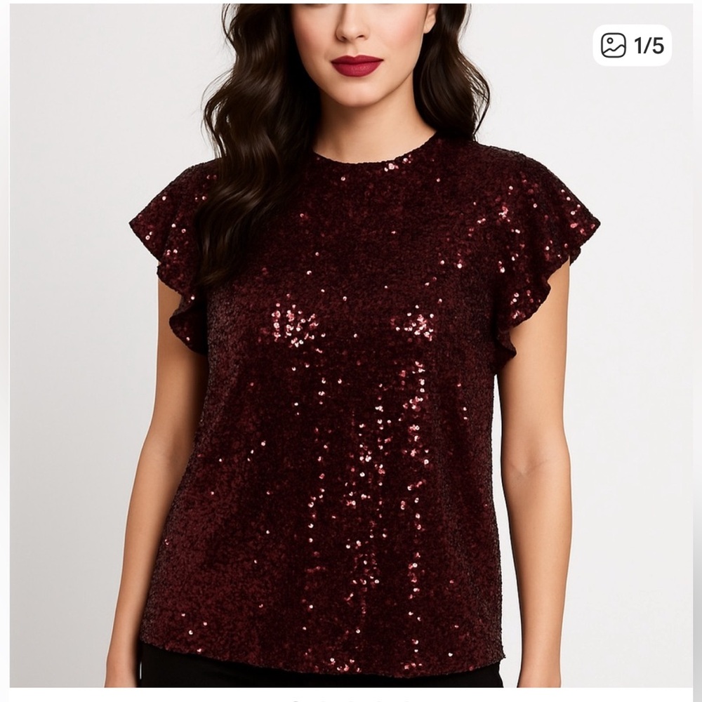 DR2 sequin top size large